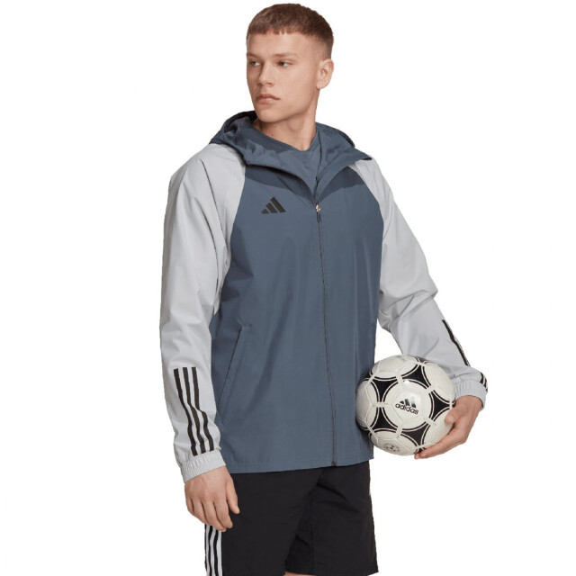 Adidas Heren tiro 23 competition all weather jacket UTPP2878_greysilver large