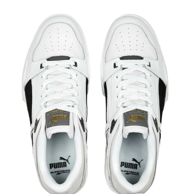 Puma Heren slipstream suède trainers UTPP2837_white large