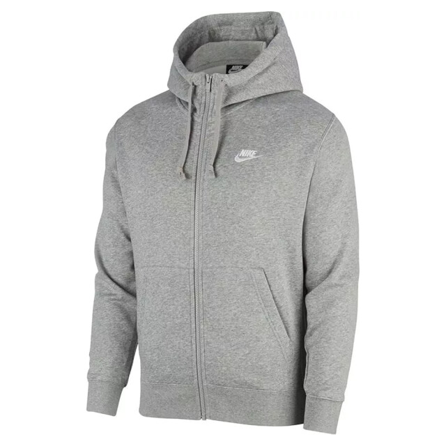 Nike Heren sportkleding club hoodie UTPP277_greyheather large