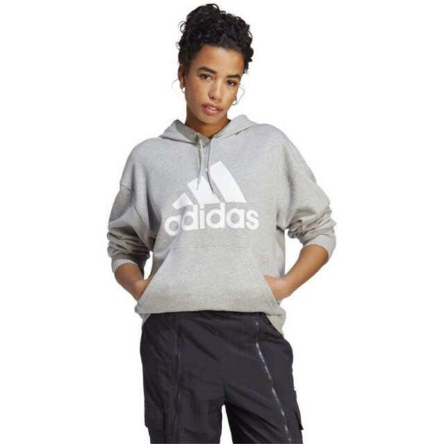 Adidas Dames essentials big logo hoodie UTPP2766_silvergrey large