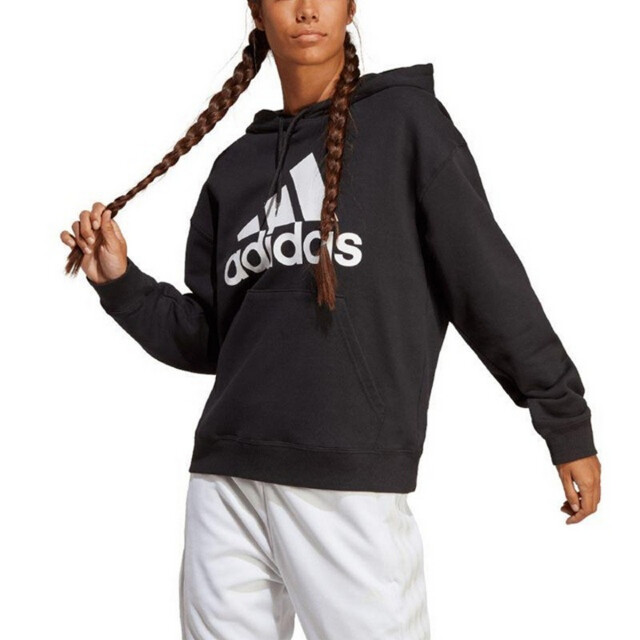 Adidas Dames essentials big logo hoodie UTPP2766_black large