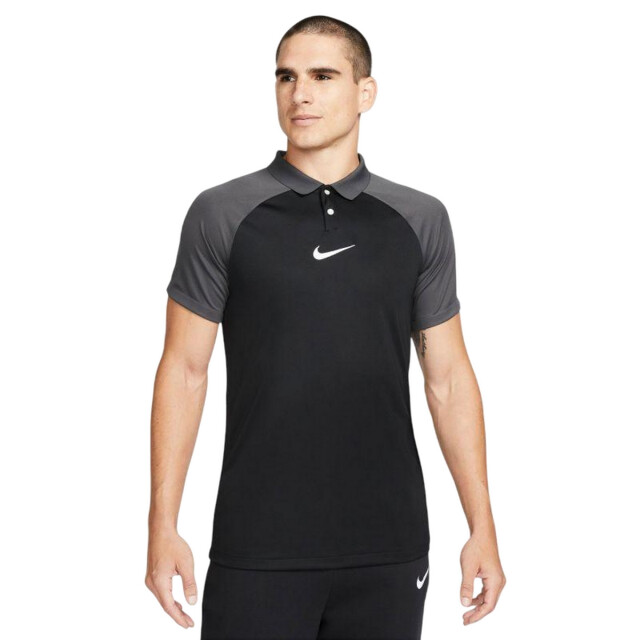 Nike Heren academy pro poloshirt UTPP2772_blackgrey large