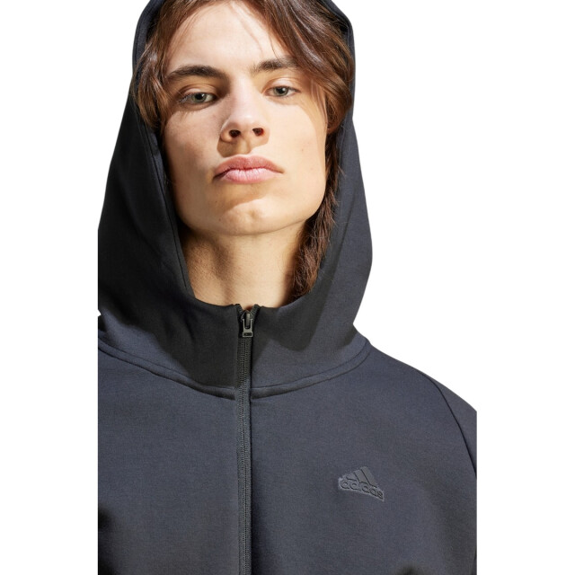 Adidas Heren zne full zip hoodie UTPP2783_black large