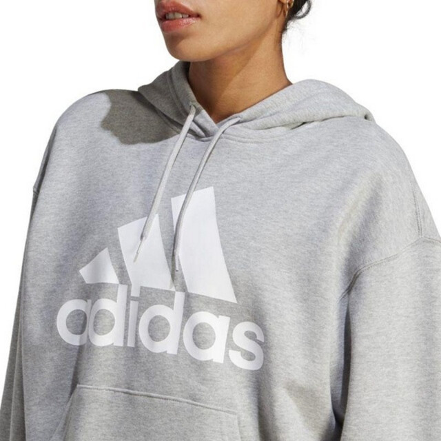 Adidas Dames essentials big logo hoodie UTPP2766_silvergrey large