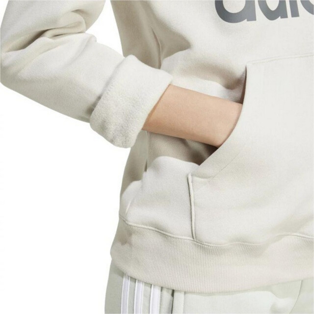 Adidas Dames essentials big logo hoodie UTPP2766_white large