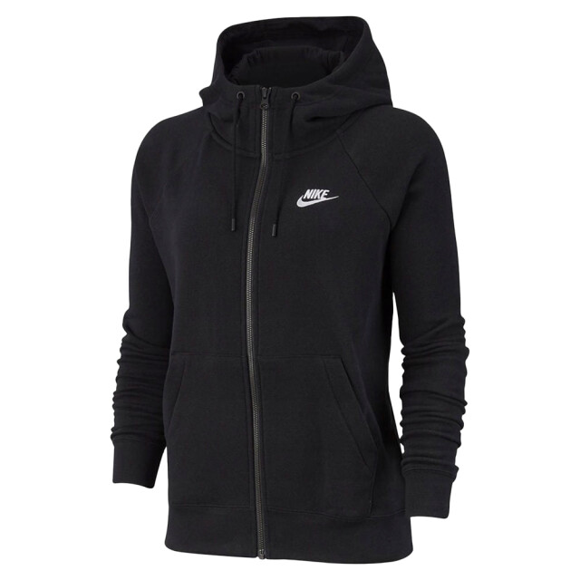 Nike Dames sportswear essential full zip hoodie UTPP279_black large