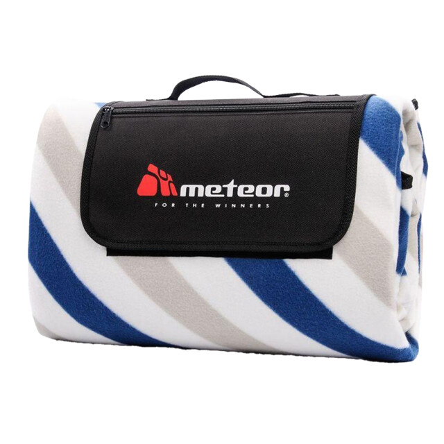Meteor Picknickdeken UTPP2720_whitebluegrey large