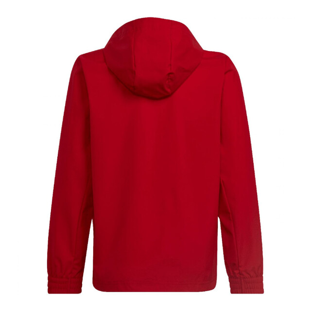 Adidas Kinder/kids entrada 22 all weather jacket UTPP2596_red large