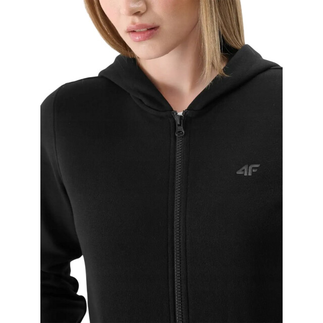 4F Dames wmm00tswsf1467 hoodie met volledige rits UTPP2681_black large