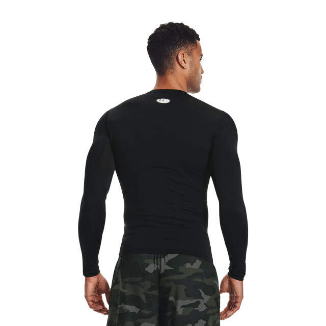 Under Armour Heren heatgear t-shirt met lange mouwen UTPP2577_black large