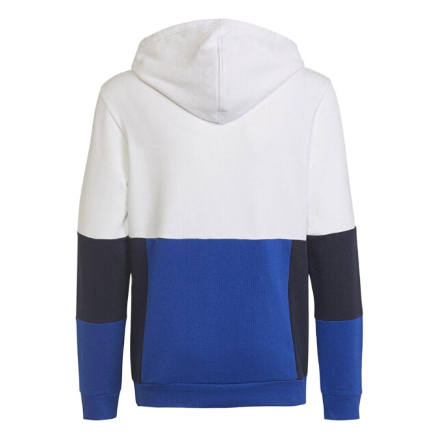 Adidas Childrens/kids kleurblok hoodie UTPP2744_whiteblue large