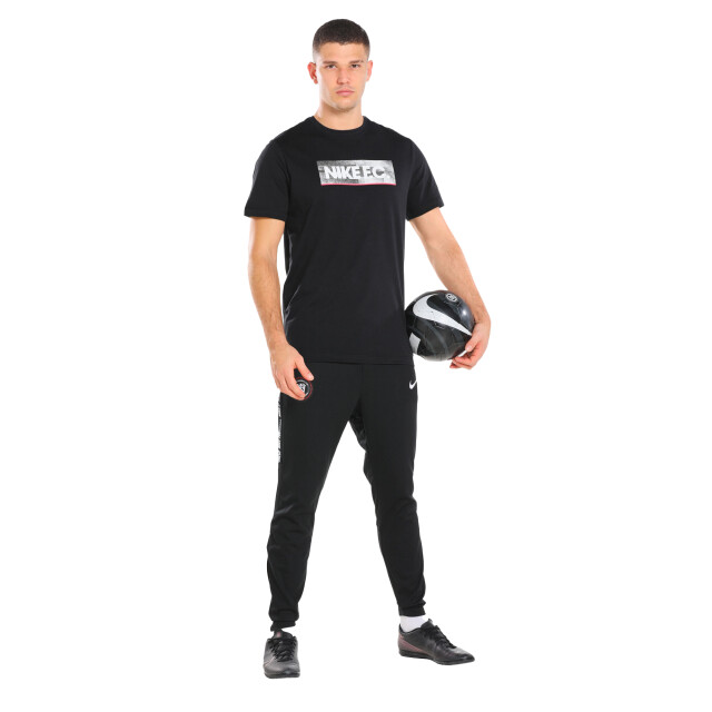 Nike Heren fc blok katoen t-shirt UTPP2611_black large