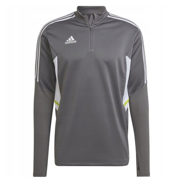 Adidas Heren condivo 22 quarter zip training sweatshirt UTPP2419_grey large