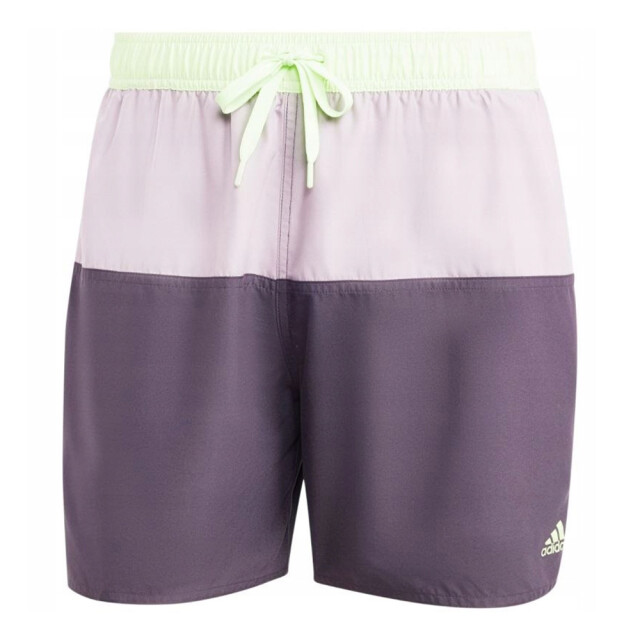 Adidas Heren clx colour block zwemshort UTPP2421_violetpinkgreen large