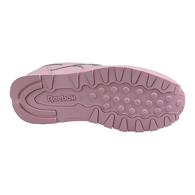 Reebok Kinderen/kinderen classic metallic leren trainers UTPP237_pink large