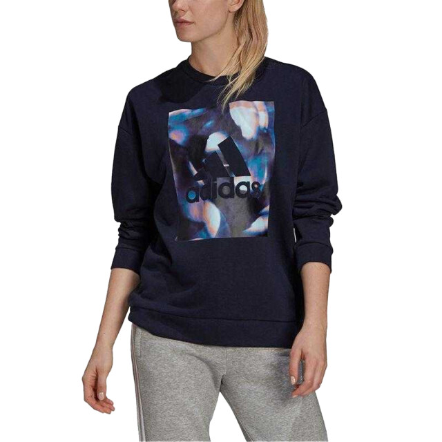 Adidas Dames u4u zacht gebreid sweatshirt UTPP2398_black large
