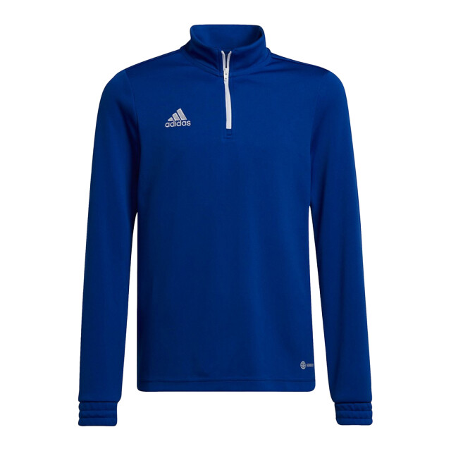 Adidas Kinder/kids entrada 22 sweatshirt met kwart ritssluiting UTPP2334_blue large