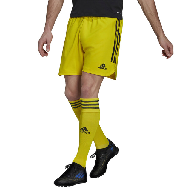 Adidas Heren condivo 22 wedstrijdshort UTPP2181_blackyellow large