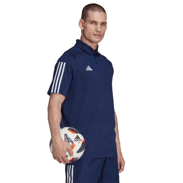 Adidas Heren tiro 23 wedstrijdpoloshirt UTPP2188_navyblue large