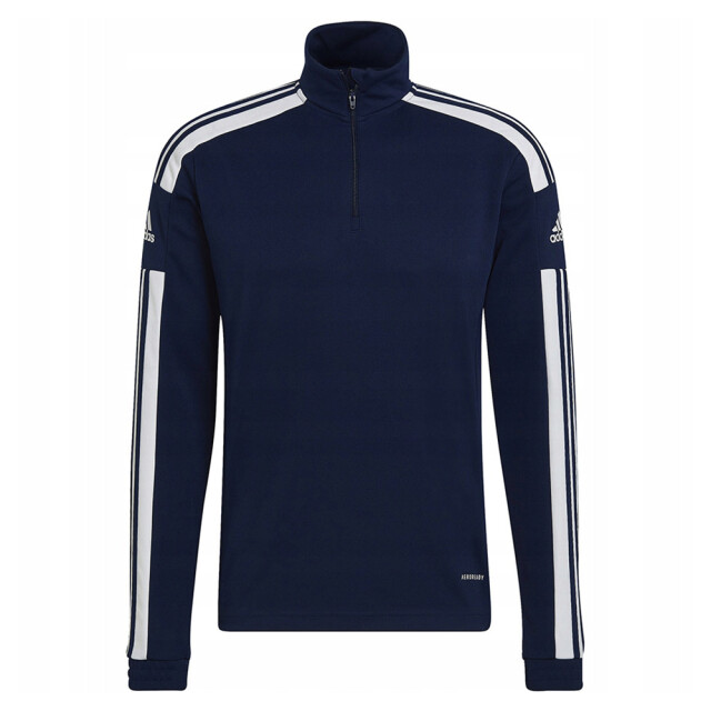 Adidas Heren squadra 21 sweatshirt met quarter zip UTPP2184_navyblue large
