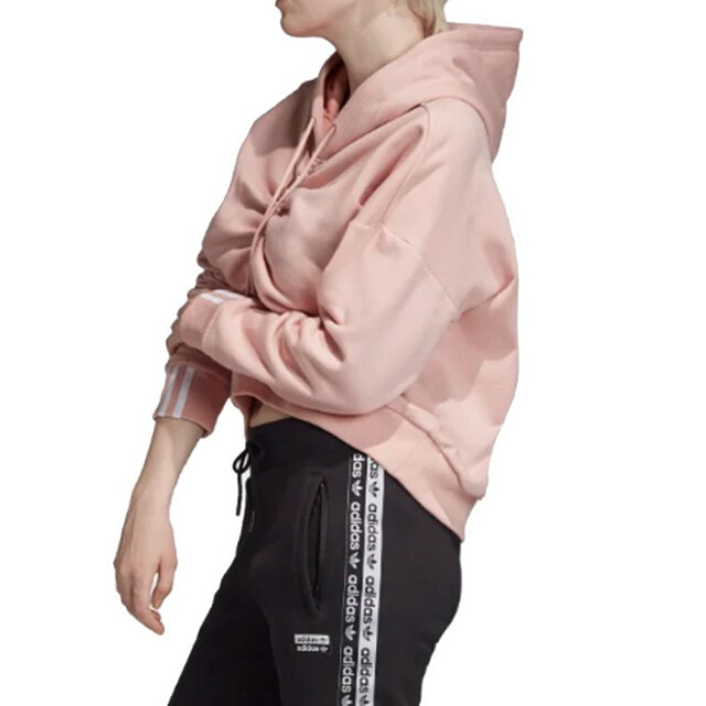 Adidas Dames hoodie met ruches UTPP2136_pink large
