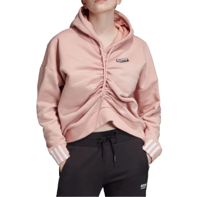 Adidas Dames hoodie met ruches UTPP2136_pink large