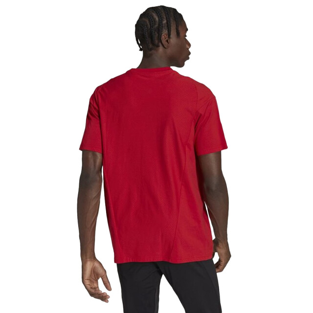 Adidas Heren tiro 23 wedstrijd-t-shirt UTPP2037_red large