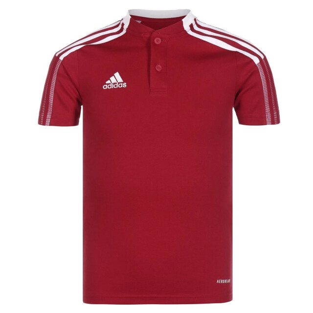 Adidas Kinder/kinder tiro 21 poloshirt UTPP2075_red large