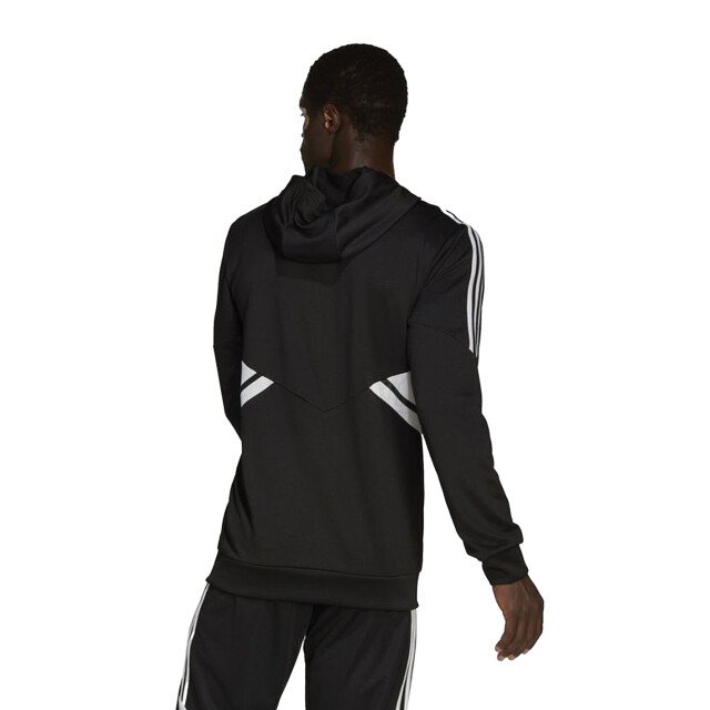 Adidas Heren condivo 22 sweatshirt met kwart ritssluiting UTPP2053_black large