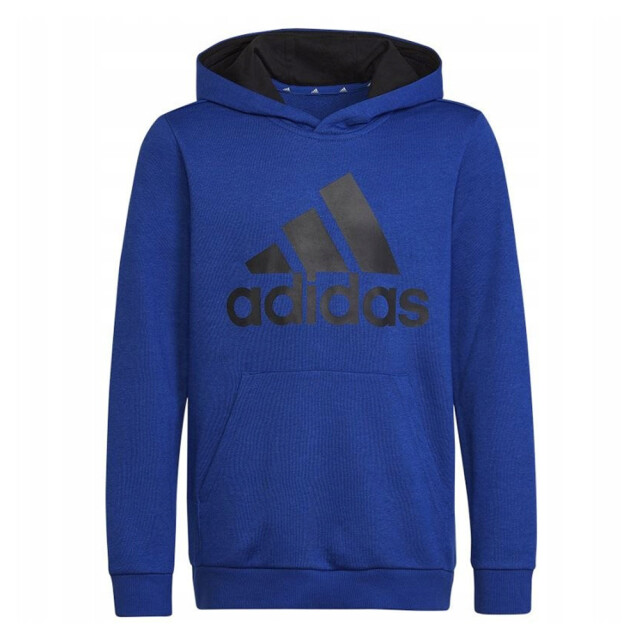 Adidas Kinder/kids essentials grote logo hoodie UTPP1982_blue large