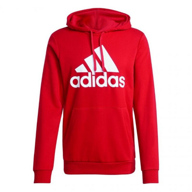 Adidas Heren essentials big logo hoodie UTPP1927_red large