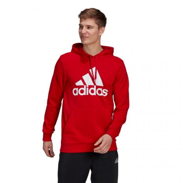 Adidas Heren essentials big logo hoodie UTPP1927_red large