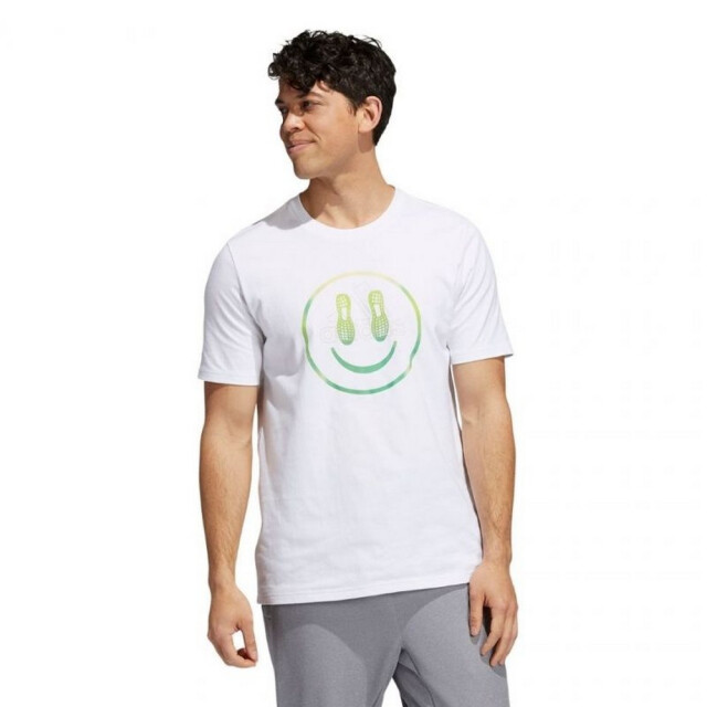 Adidas Heren jij voelt mij t-shirt UTPP1934_white large