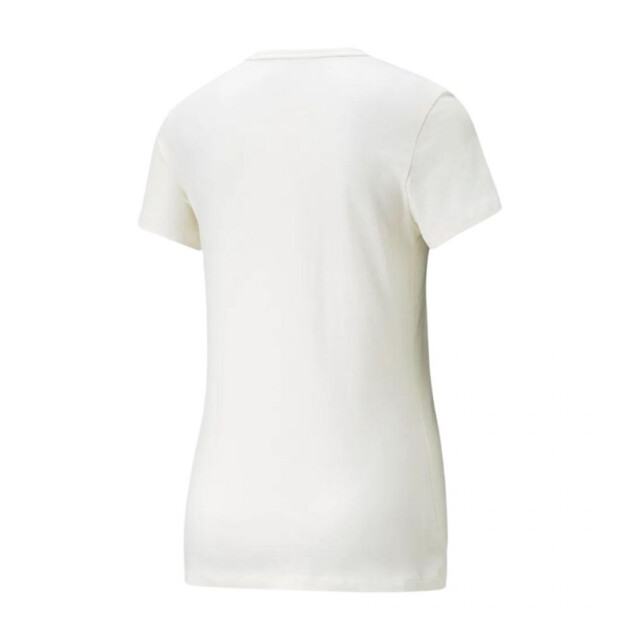 Puma Dames essential geborduurd t-shirt UTPP1966_beige large