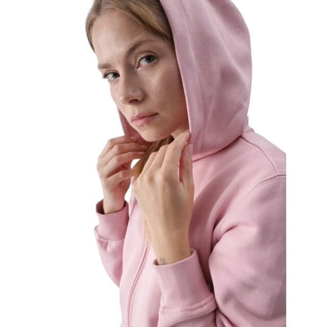 4F Dames wmm00tswsf1467 hoodie met volledige rits UTPP1853_pink large