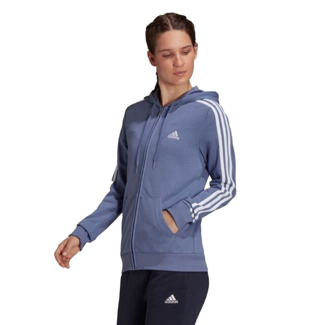 Adidas Dames essentials french full zip hoodie UTPP1875_violet large