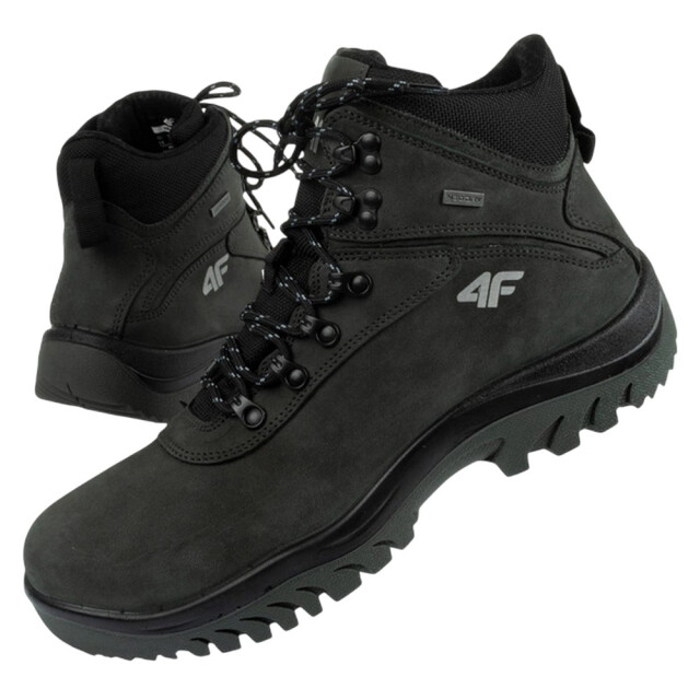 4F Heren leren wandelschoenen UTPP1837_black large