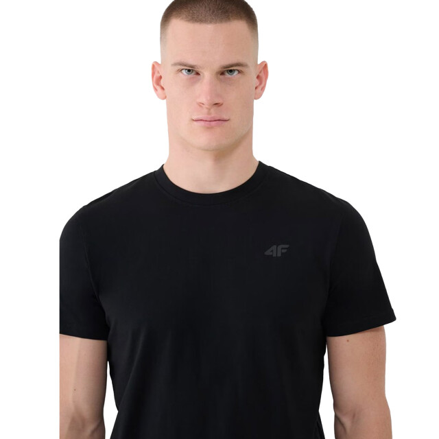 4F Heren wmm00ttshm2256 t-shirt UTPP1863_black large