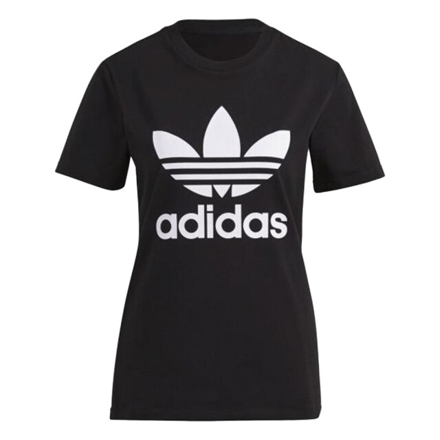 Adidas Dames trefoil t-shirt UTPP1808_black large