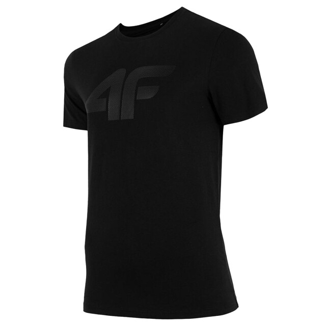 4F Heren h4l22-tsm353 t-shirt UTPP1753_black large