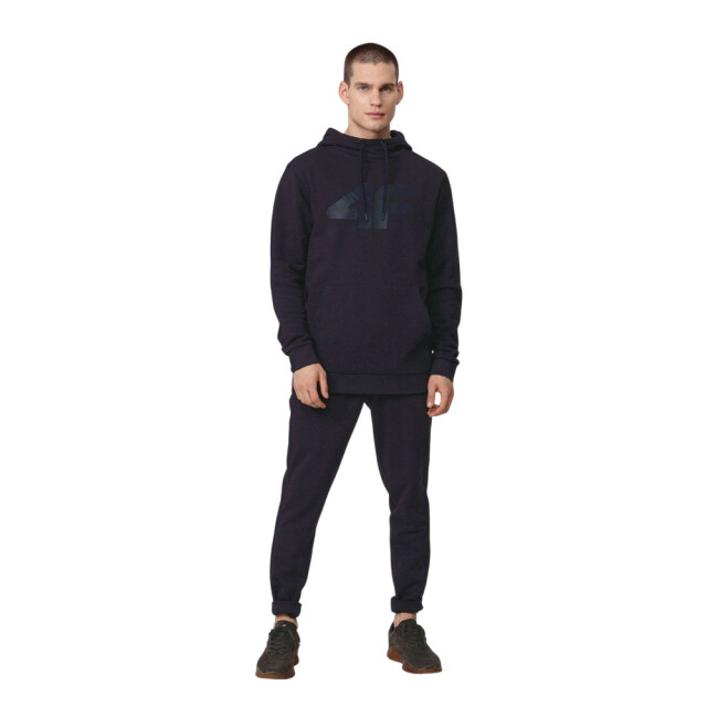 4F Heren effen 1 kangoeroezak hoodie UTPP1746_navyblue large