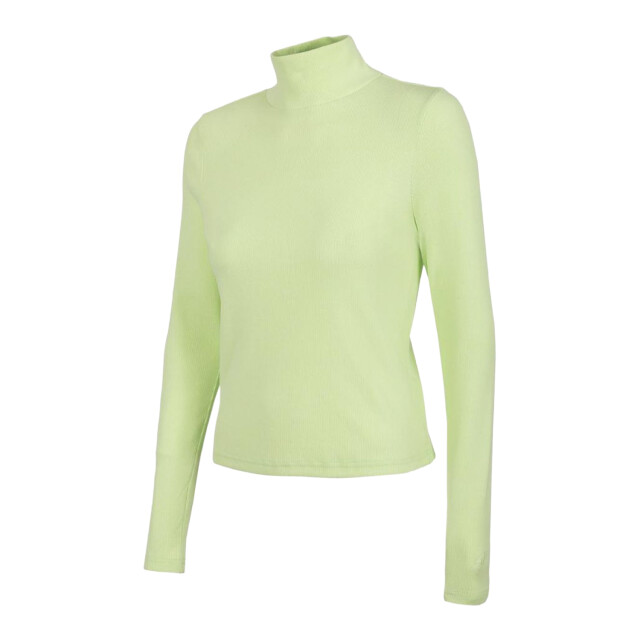 4F Dames schildpadhals top met lange mouwen UTPP1706_green large