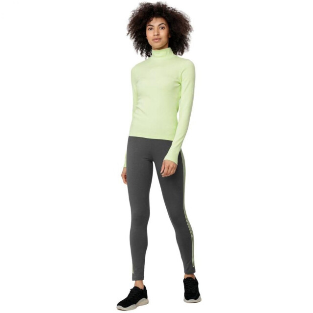 4F Dames schildpadhals top met lange mouwen UTPP1706_green large