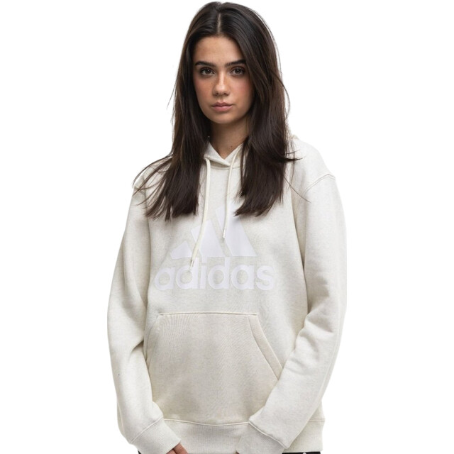 Adidas Dames essentials big logo fleece hoodie UTPP1685_beige large