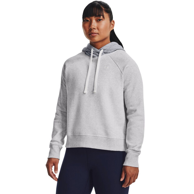 Under Armour Dames rival fleece hoodie UTPP1627_grey large