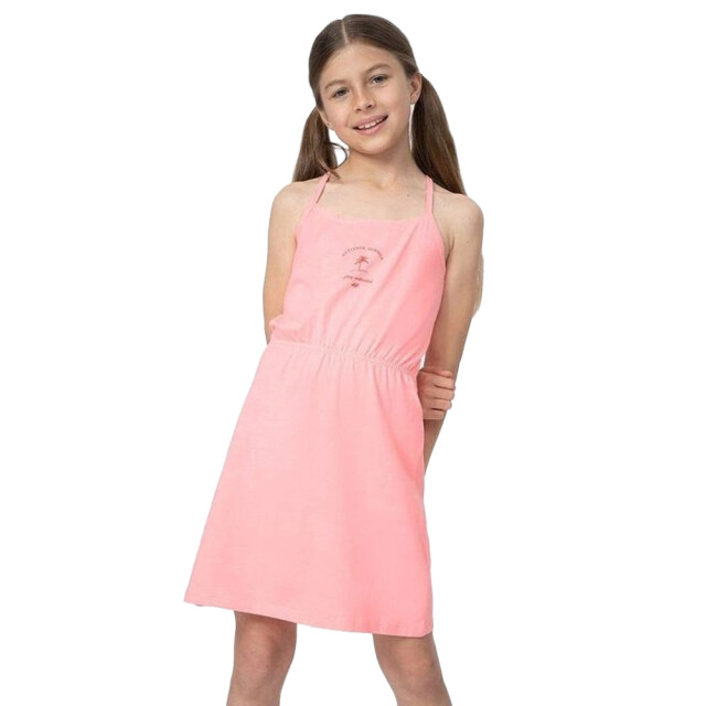 4F Meisjes jss23tdref026 jurk UTPP1637_pink large