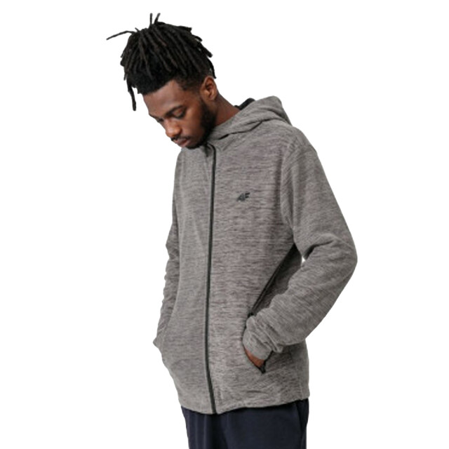 4F Heren h4z22 full zip hoodie UTPP1636_grey large