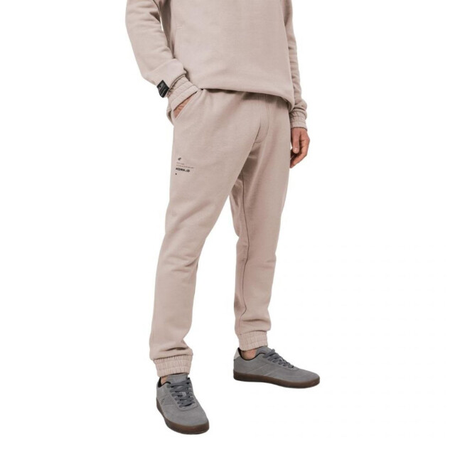 4F Heren joggingbroek met logo UTPP1703_beige large
