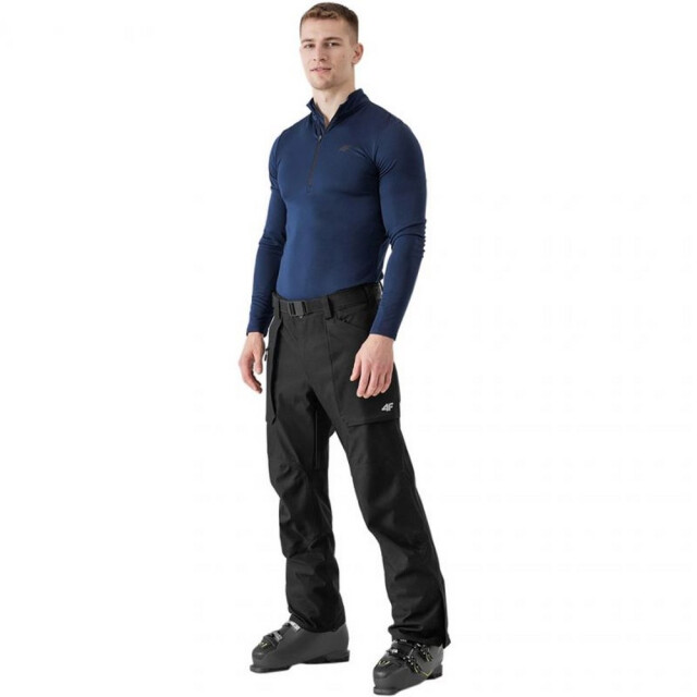 4F Heren thermoactief sweatshirt met halve rits UTPP1516_navyblue large