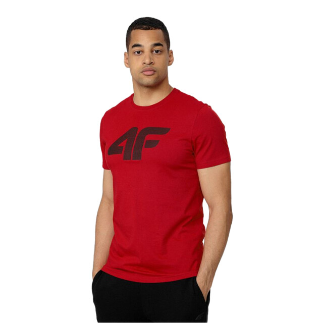 4F Heren h4l22-tsm353 t-shirt UTPP1520_red large